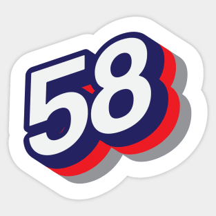 58 Sticker